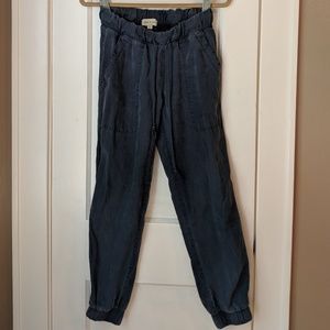 Cloth & Stone blue joggers